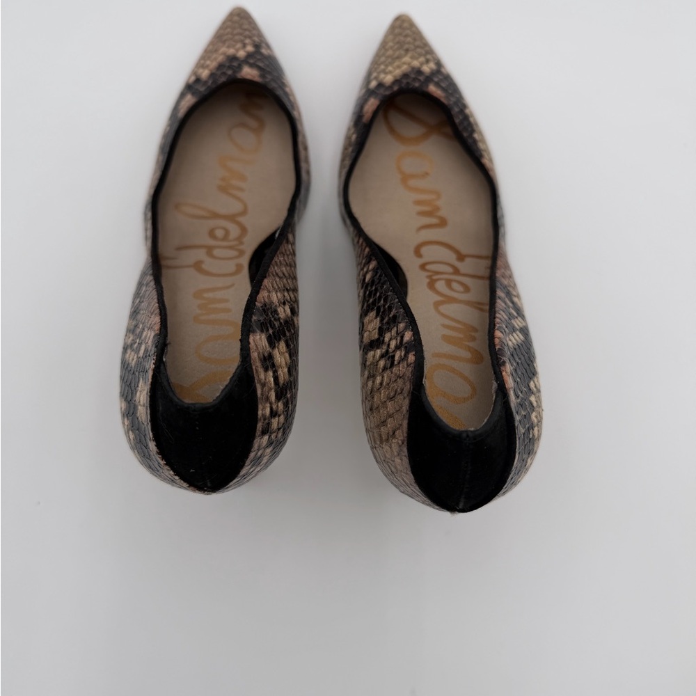 Sam Edelman Hazel Snakeskin Patterned Women's Pum… - image 5